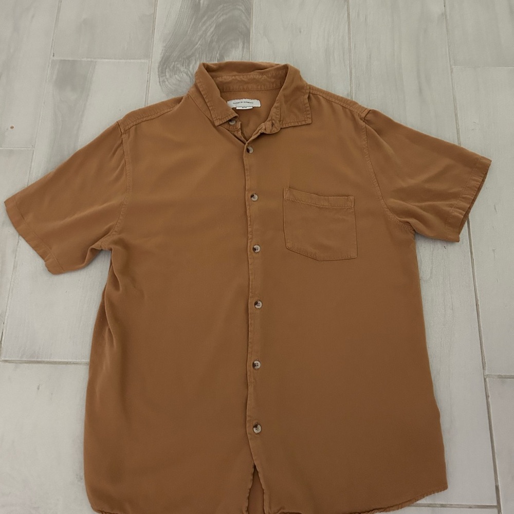 Cotton On Brown Casual Button Down Shirt